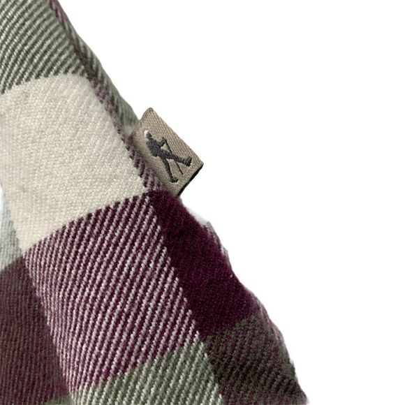 ROYAL ROBBINS Plaid Flannel Organic Cotton Button Down Shirt Sz S - Picture 10 of 12